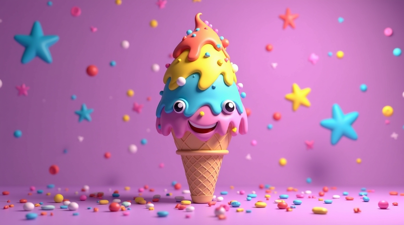 Learn Colors with Ice Cream
